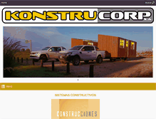 Tablet Screenshot of konstrucorp.com
